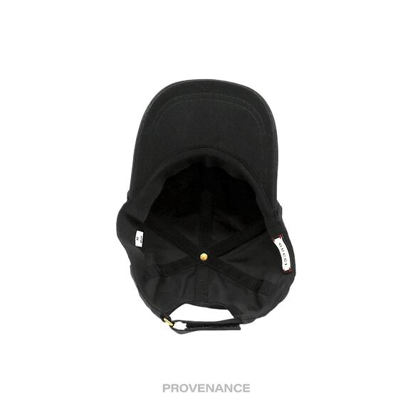 Gucci Black Hat with Logo Patch - Picture 9 of 11